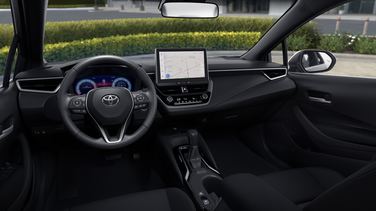 New 2026 Ruby Flare Pearl with Midnight Black Metallic roof <sup>1</sup> Toyota  SE image 20