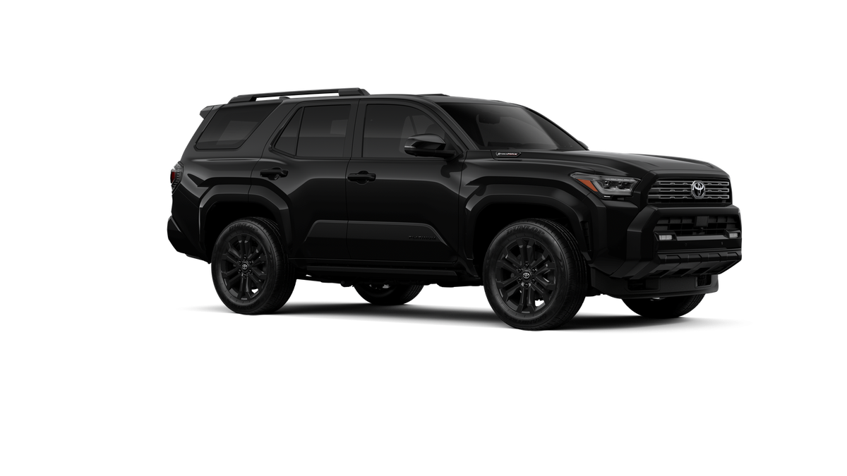 New 2026 Black Toyota 4Runner Platinum image 16
