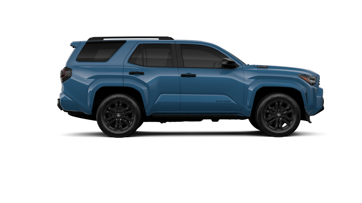 New 2026 Heritage Blue Toyota 4Runner Platinum image 14