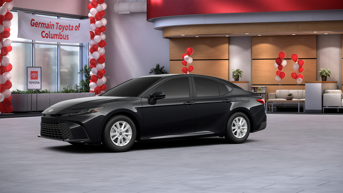 New 2026 Midnight Black Metallic Toyota  LE AWD image 3