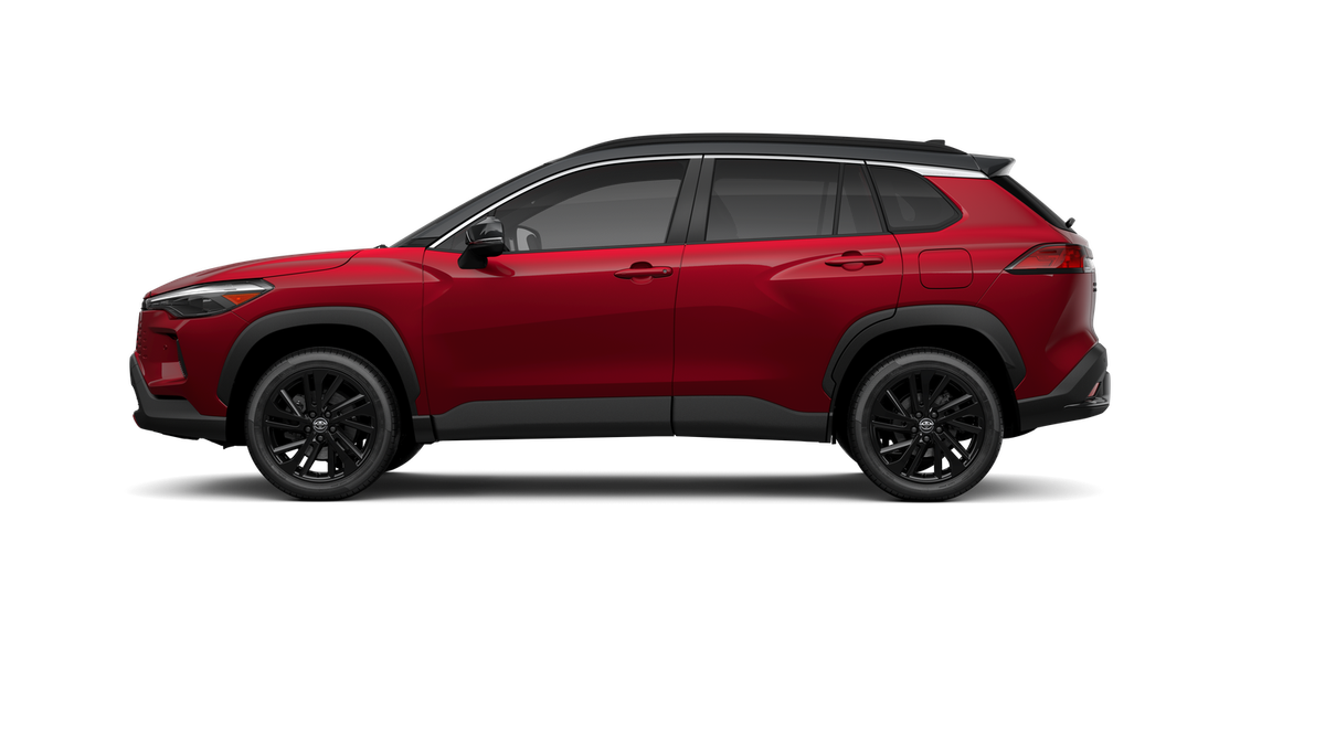 New 2026 Soul Red Crystal <sup>1</sup> with Jet Black roof <sup>2</sup> Toyota  XSE image 6