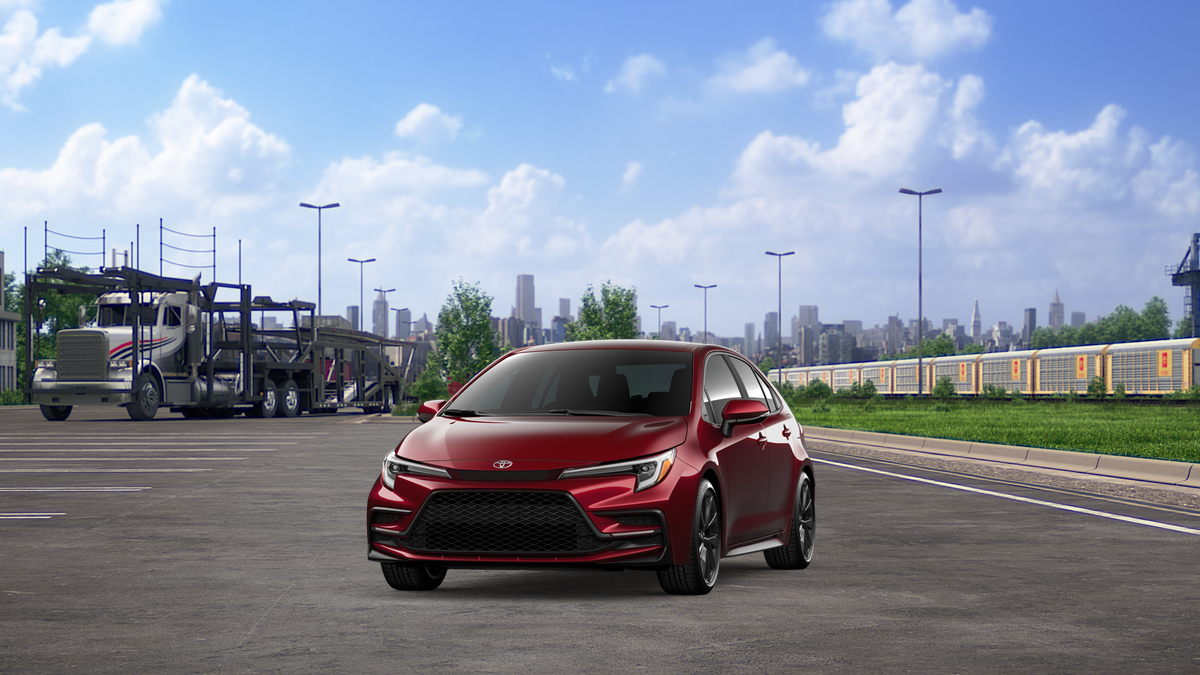 New 2026 Ruby Flare Pearl <sup>1</sup> Toyota  SE image 21