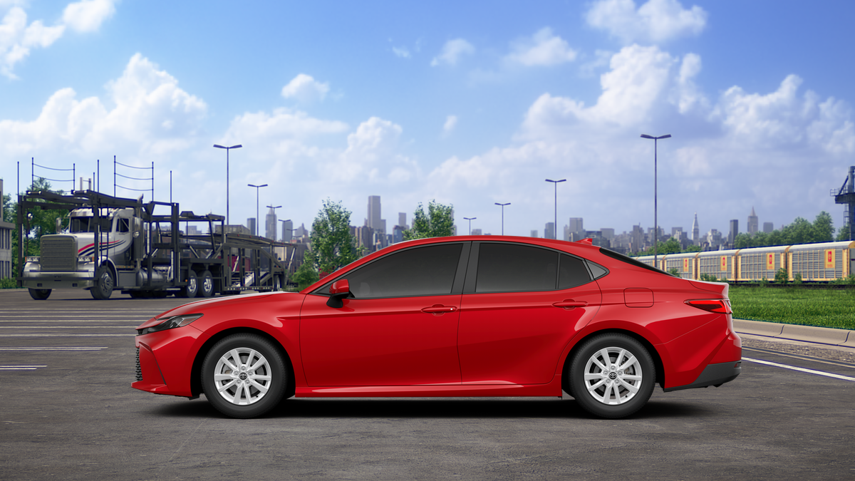 New 2026 Supersonic Red <sup>1</sup> Toyota  LE AWD image 6
