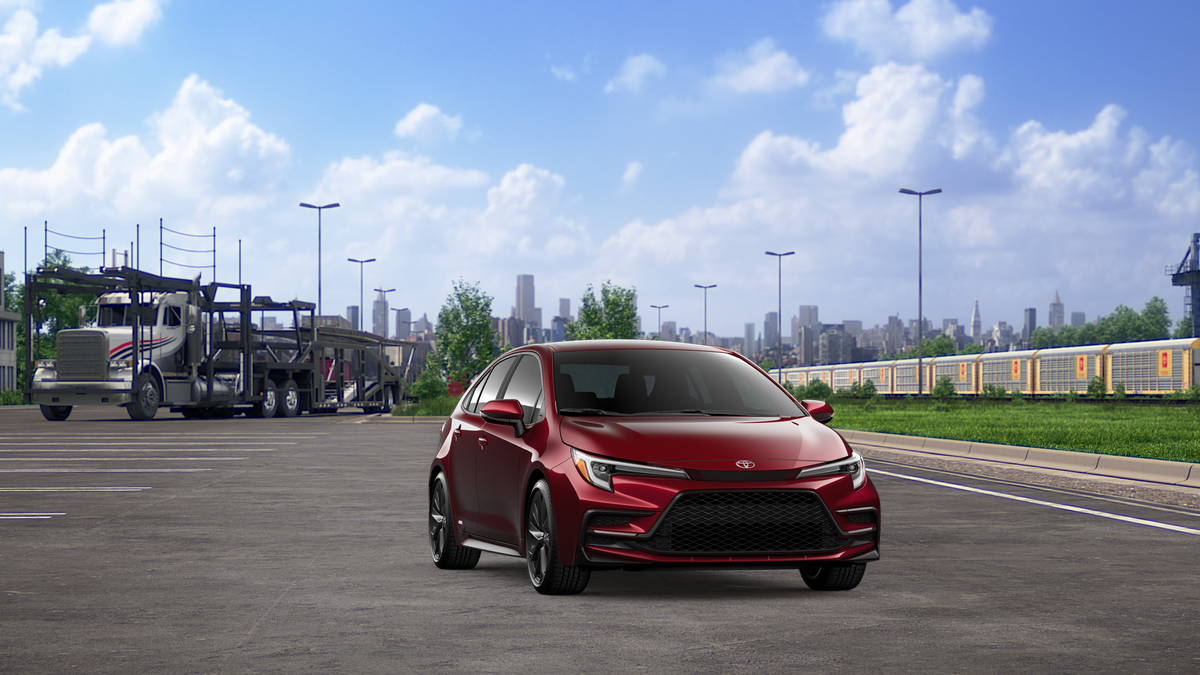 New 2026 Ruby Flare Pearl <sup>1</sup> Toyota  SE AWD image 18