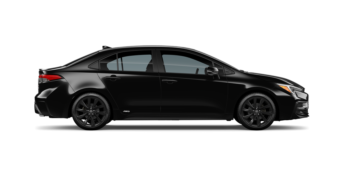 New 2026 Midnight Black Metallic Toyota  SE AWD image 14