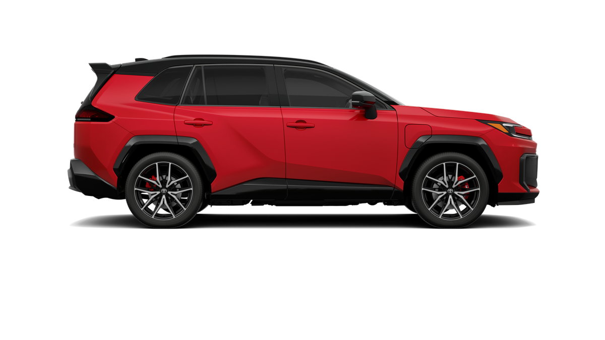 New 2026 Supersonic Red with Midnight Black Metallic roof <sup>1</sup> Toyota  GR SPORT image 14