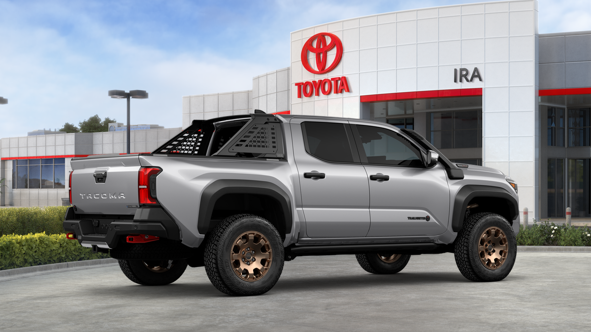 New 2026 Celestial Silver Metallic Toyota Tacoma Trailhunter image 13