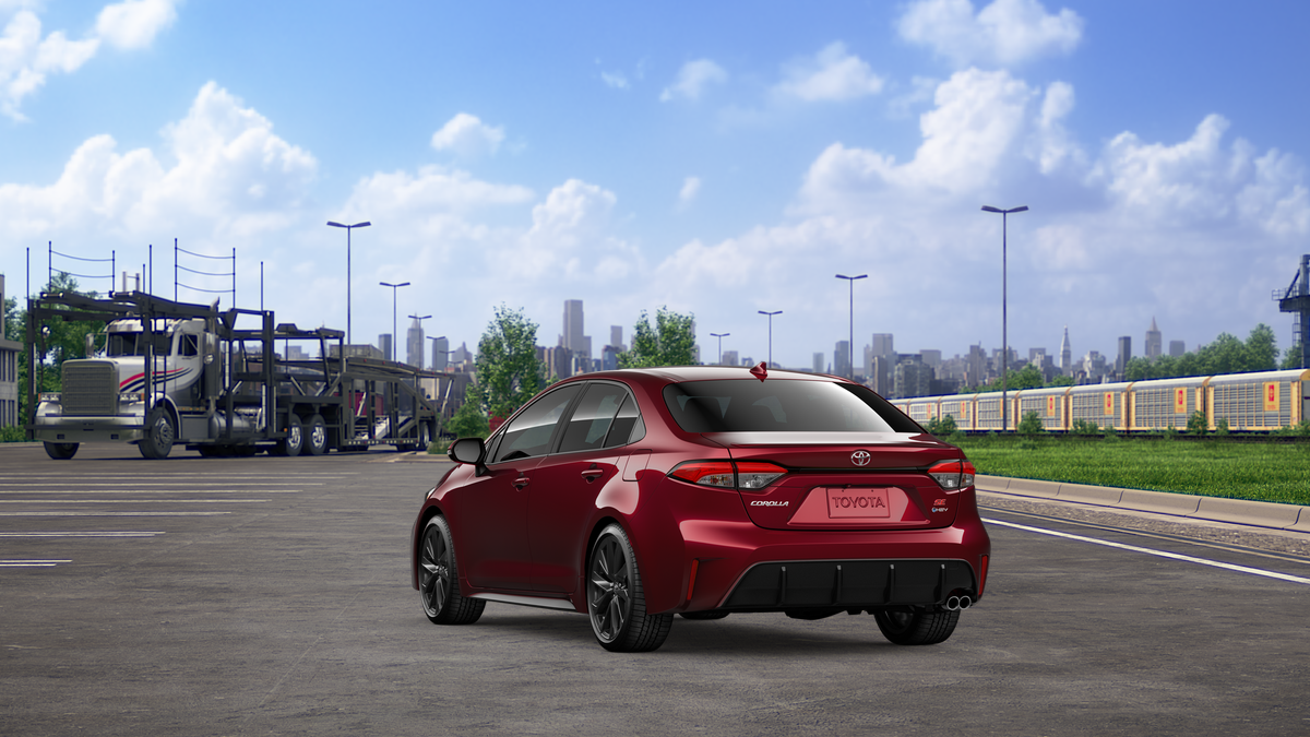 New 2026 Ruby Flare Pearl <sup>1</sup> Toyota  SE image 9