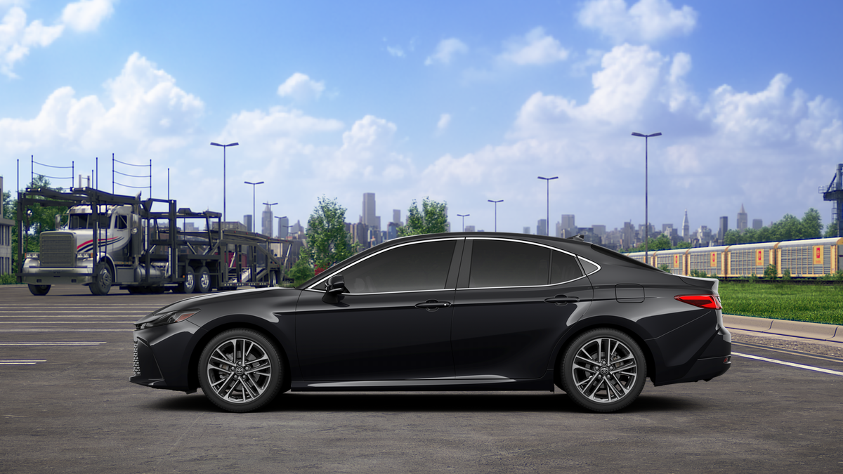 New Midnight Black Metallic 2026 Toyota Camry XLE for Sale in