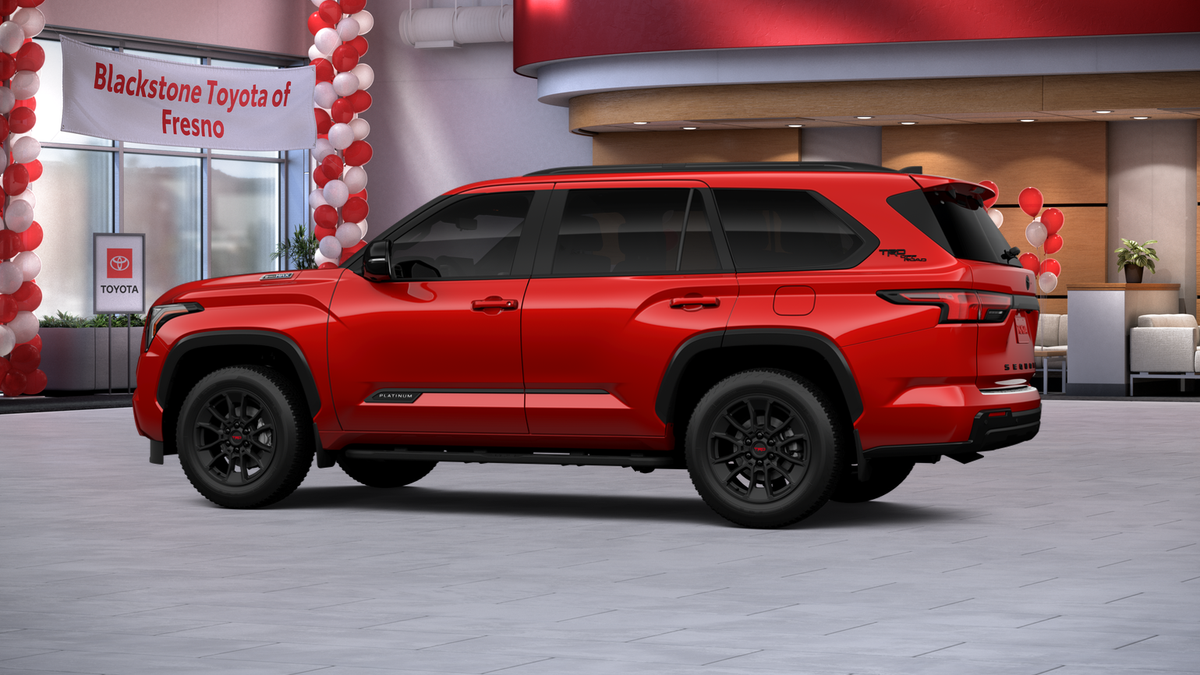 New 2026 Supersonic Red <sup>1</sup> Toyota  Platinum image 8