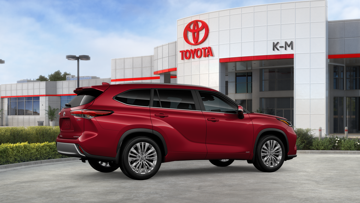 New 2026 Toyota Highlander Hybrid SUV