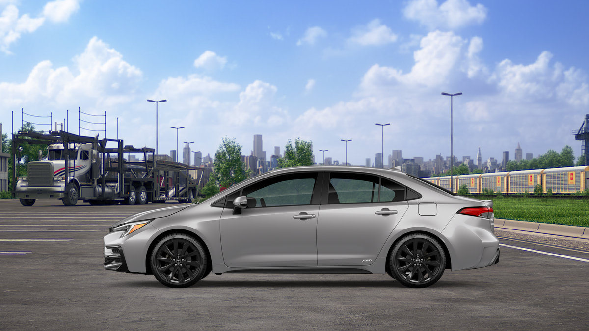 New 2026 Classic Silver Metallic Toyota  SE AWD image 6