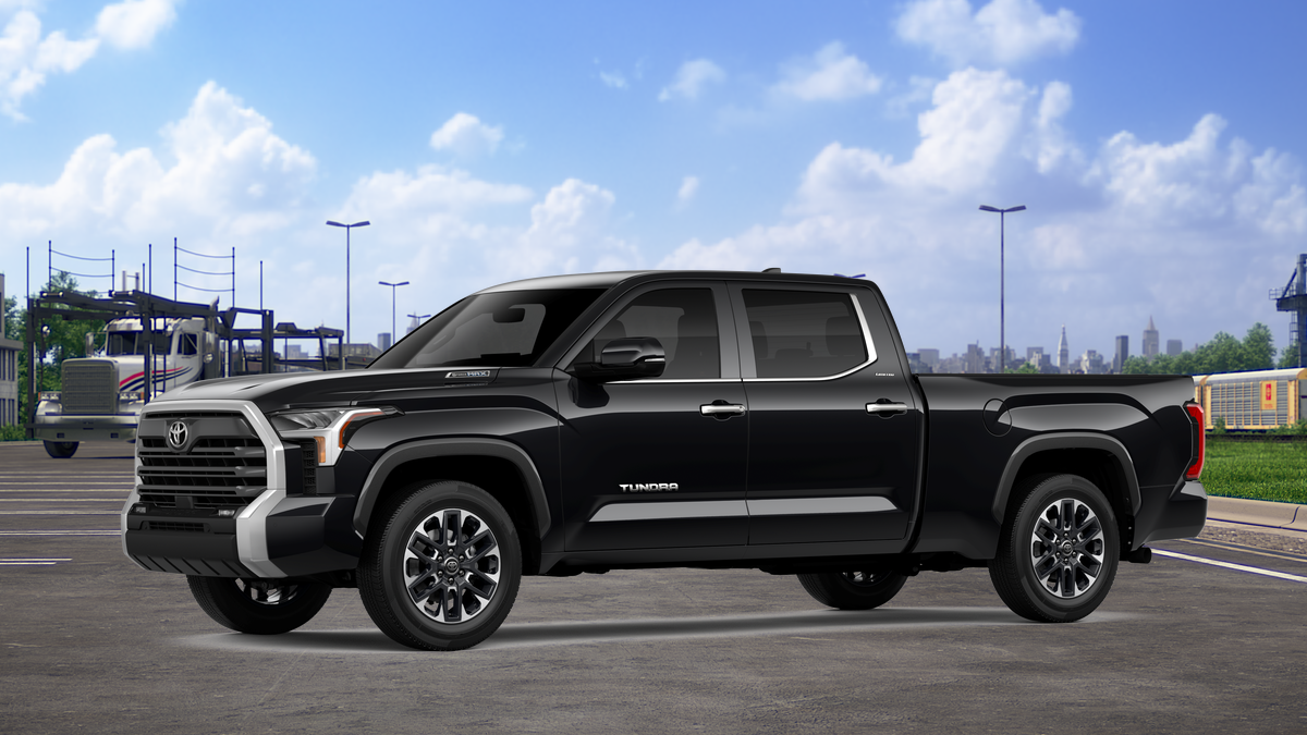 New 2026 Midnight Black Metallic Toyota Tundra Limited image 3