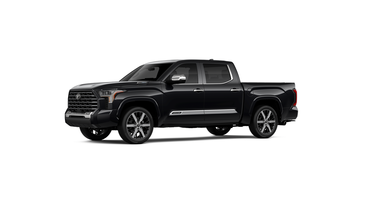 New 2026 Midnight Black Metallic Toyota Tundra Capstone image 3