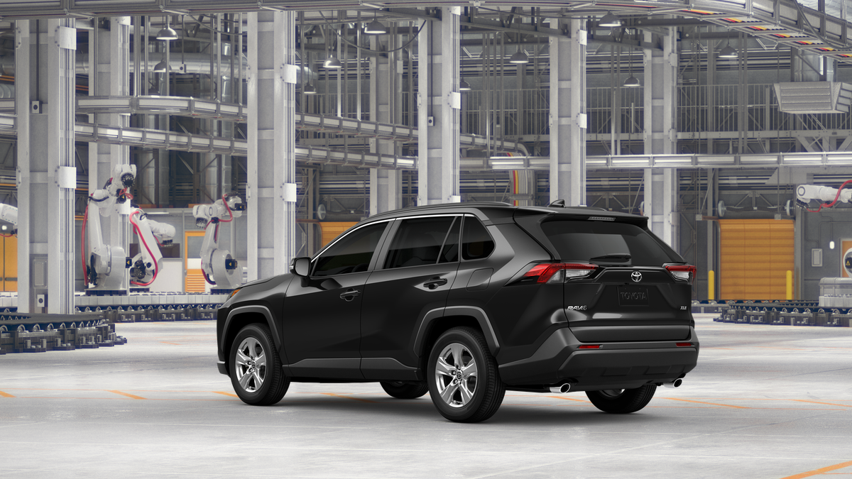 New Midnight Black Metallic 2025 Toyota RAV4 XLE for Sale in