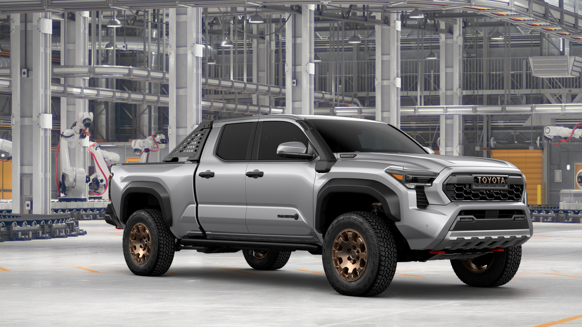 New 2026 Celestial Silver Metallic Toyota Tacoma Trailhunter image 17
