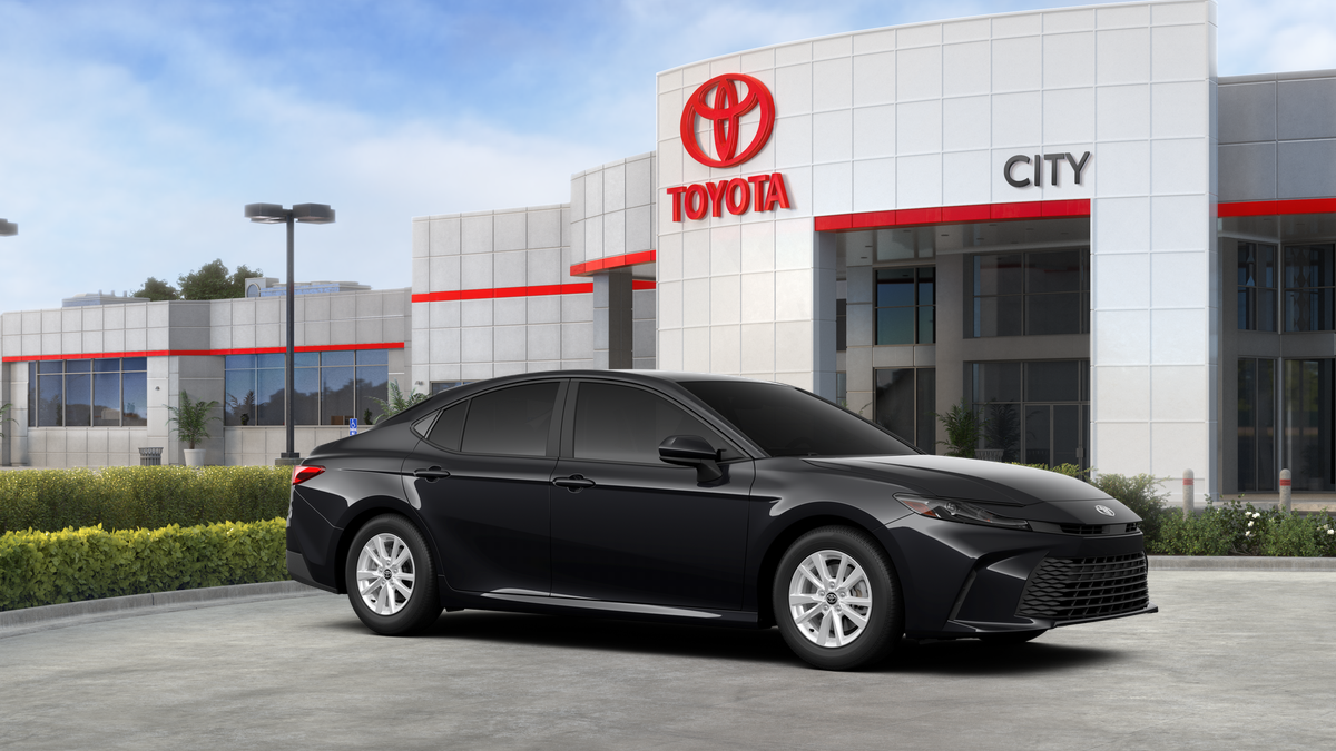 New 2026 Midnight Black Metallic Toyota  LE image 16