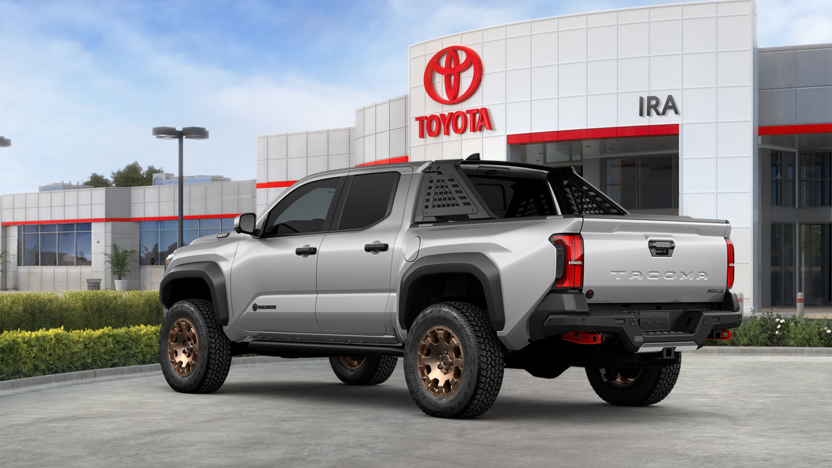 New 2026 Celestial Silver Metallic Toyota Tacoma Trailhunter image 8