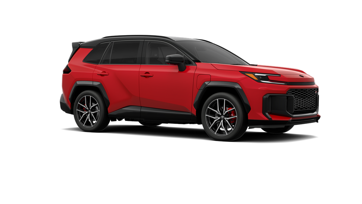 New 2026 Supersonic Red with Midnight Black Metallic roof <sup>1</sup> Toyota  GR SPORT image 16