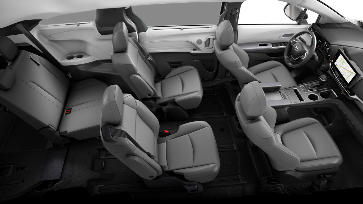 Sienna XLE 2.5L Hybrid Engine Front-Wheel Drive 7-passenger seating [21]