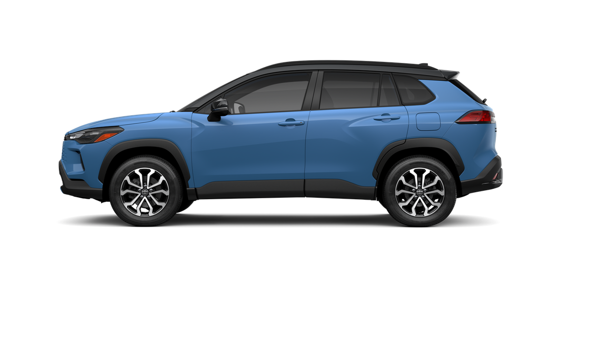 New 2026 Cavalry Blue with Jet Black roof <sup>1</sup> Toyota  SE image 6