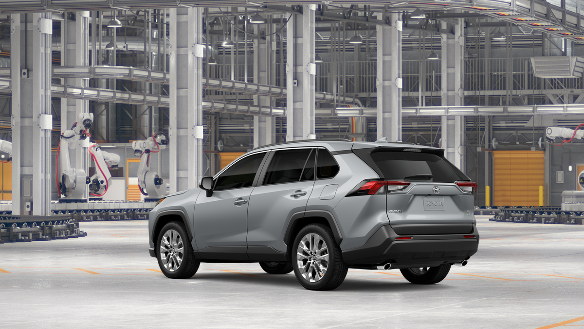 New Silver Sky Metallic 2025 Toyota RAV4 XLE Premium for