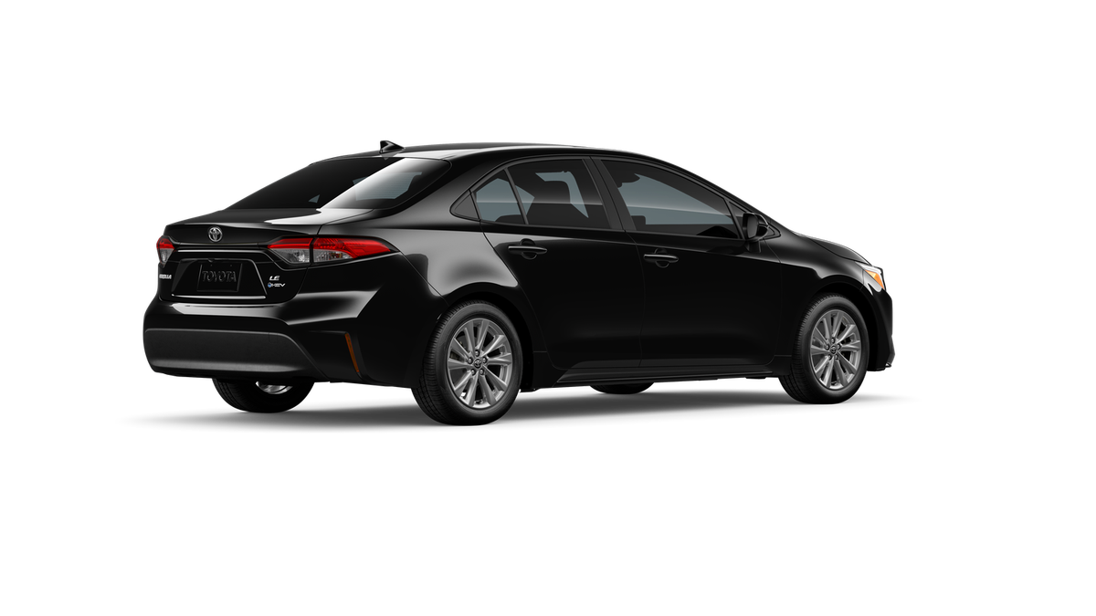 New 2026 Midnight Black Metallic Toyota  LE image 12