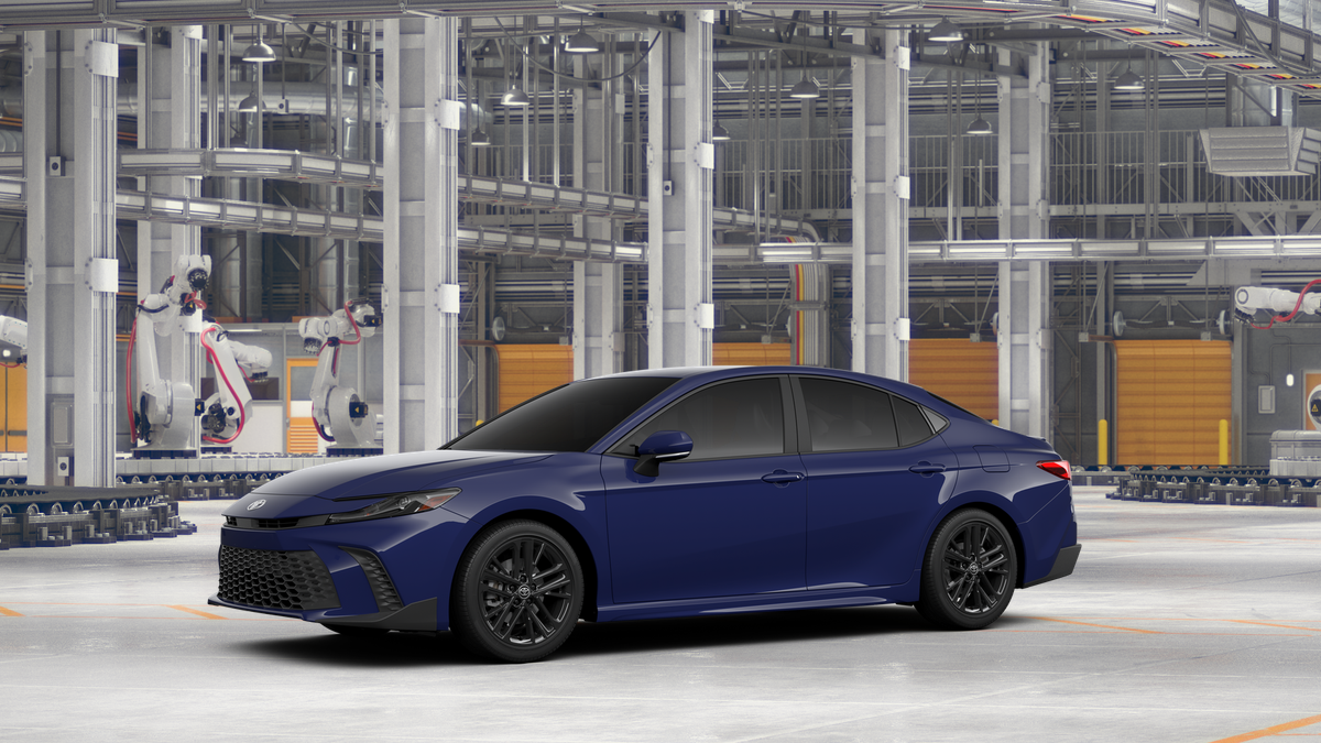 New 2026 Reservoir Blue Toyota  SE AWD image 3