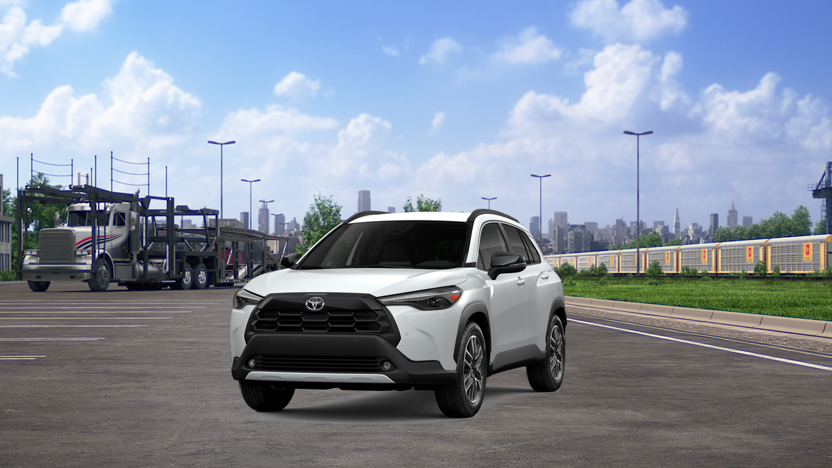New Wind Chill Pearl [extra cost color] 2026 Toyota Corolla Cross