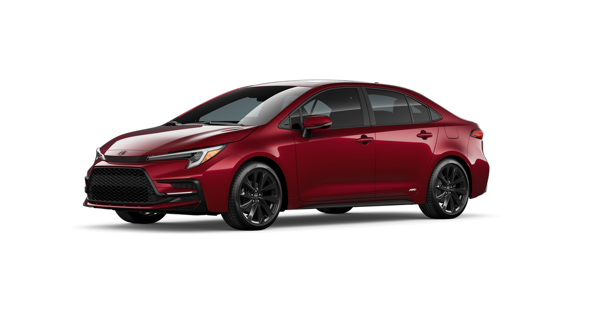 New 2027 Ruby Flare Pearl <sup>1</sup> Toyota  SE AWD image 3