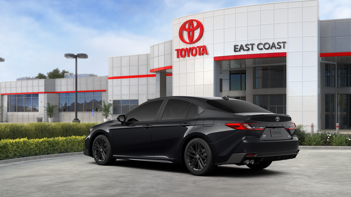 New 2026 Midnight Black Metallic Toyota  SE AWD image 9