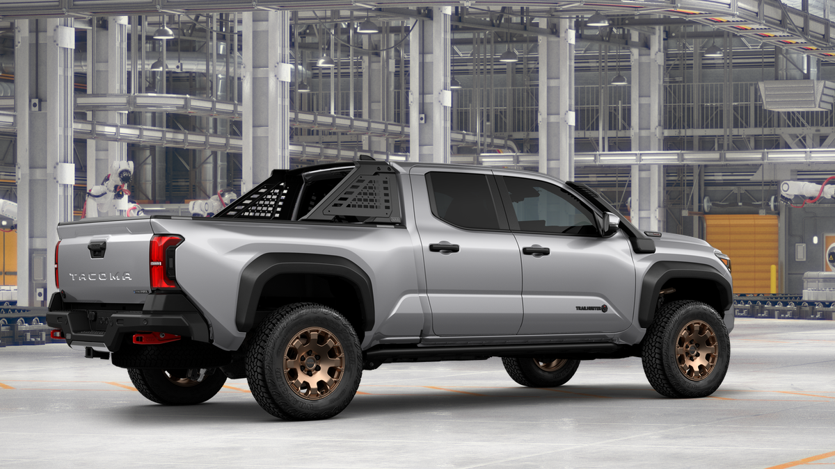 New 2026 Celestial Silver Metallic Toyota Tacoma Trailhunter image 13