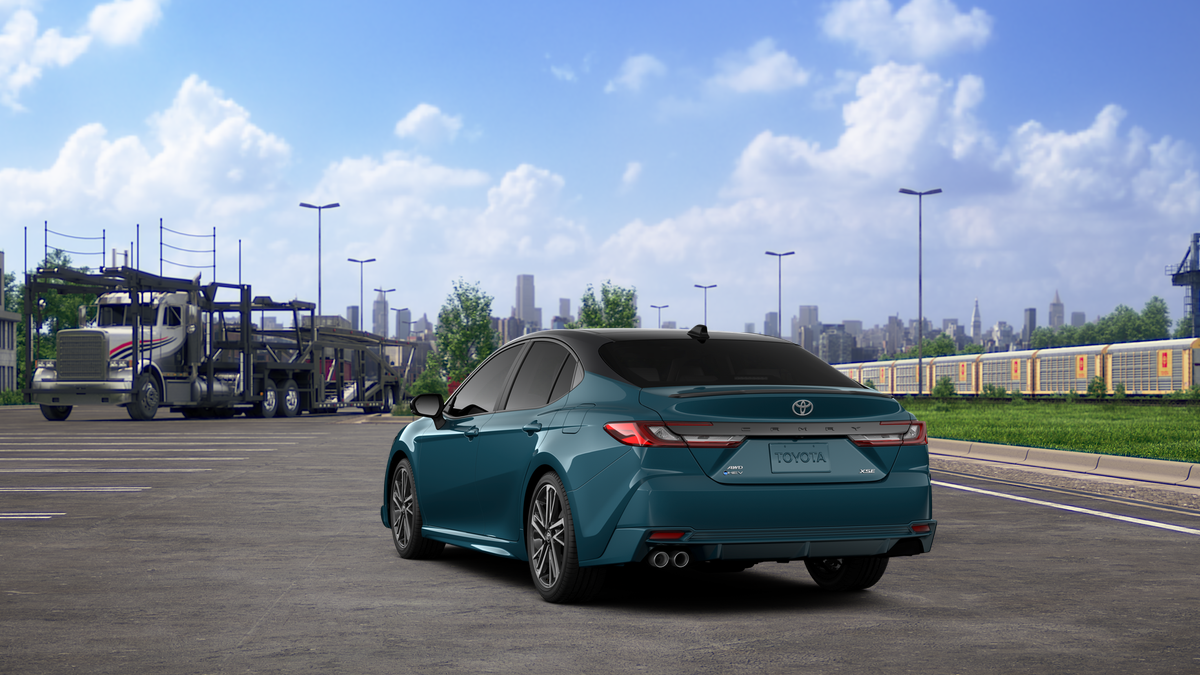 New 2026 Ocean Gem with Midnight Black Metallic roof <sup>1</sup> Toyota  XSE AWD image 9