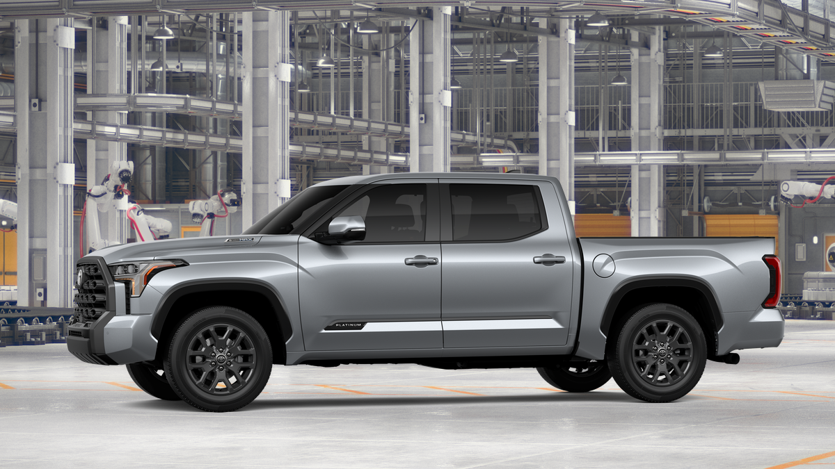 New 2026 Celestial Silver Metallic Toyota Tundra Platinum image 5
