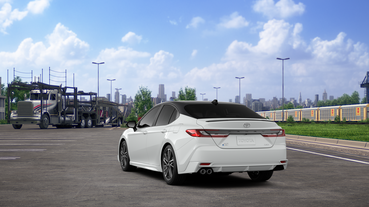 New 2026 Wind Chill Pearl with Midnight Black Metallic roof <sup>1</sup> Toyota  XSE AWD image 9