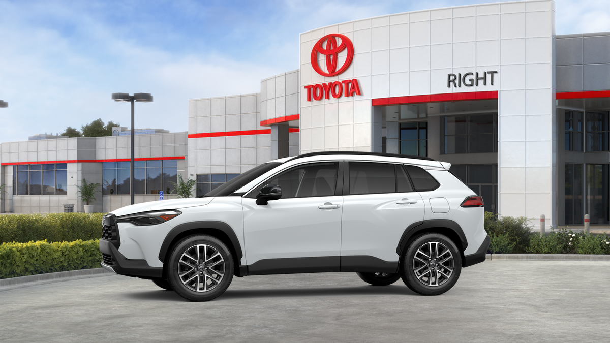 New Wind Chill Pearl [extra cost color] 2026 Toyota Corolla Cross