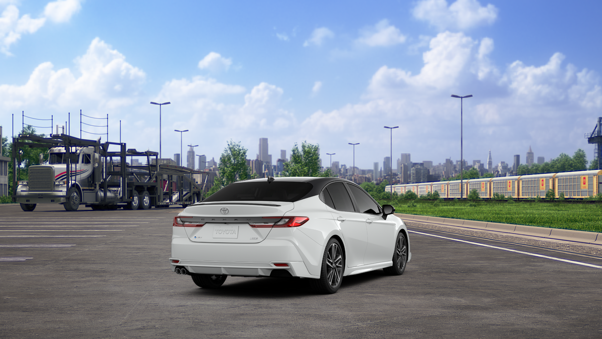 New 2027 Wind Chill Pearl with Midnight Black Metallic roof <sup>1</sup> Toyota  XSE image 11