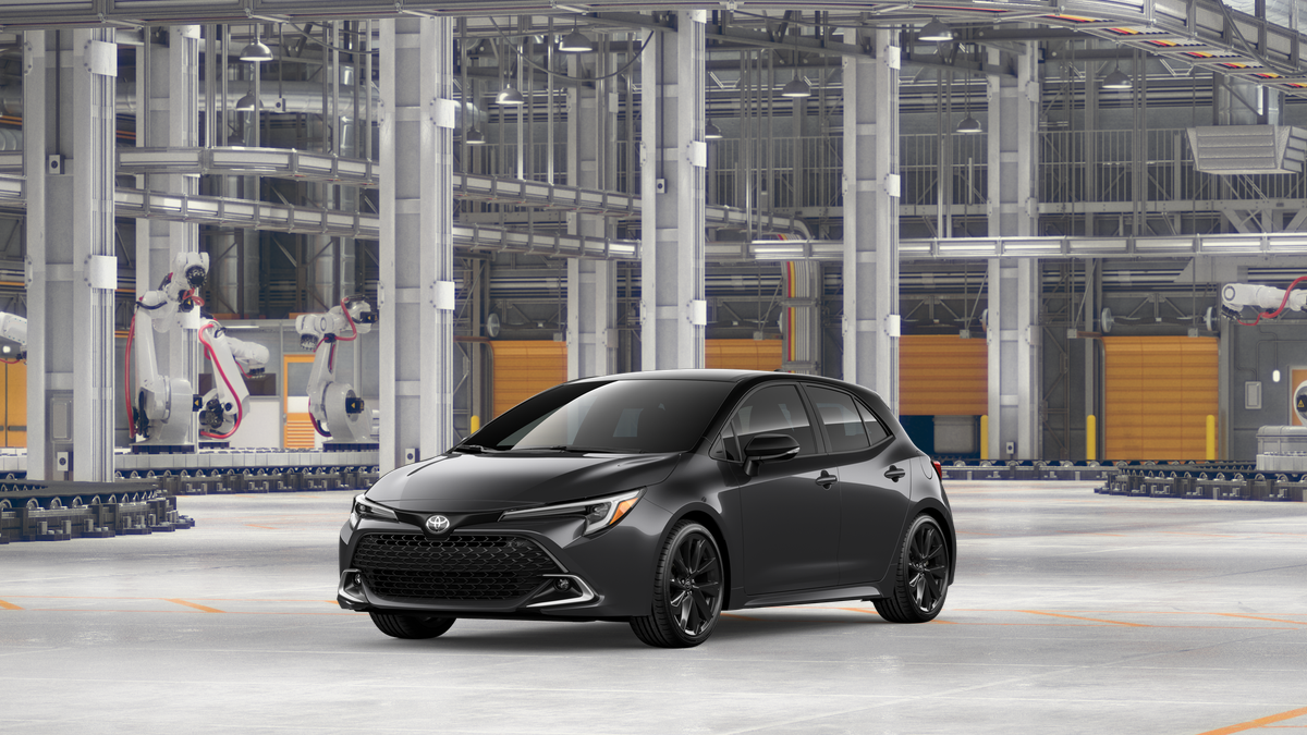 Magnetic Gray Metallic with Midnight Black Metalli 2026 Toyota Corolla Hatchback Hatchback Front-Wheel Drive 