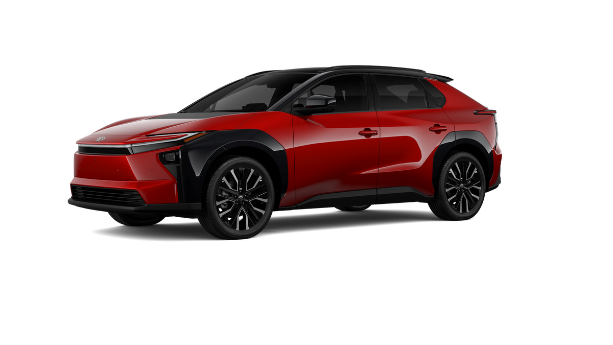 New 2027 Supersonic Red with Midnight Black Metallic roof <sup>1</sup> Toyota  Limited image 3