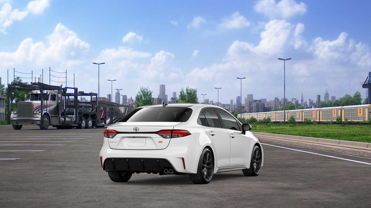 New 2026 Ice Cap with Midnight Black Metallic roof <sup>1</sup> Toyota  SE image 11