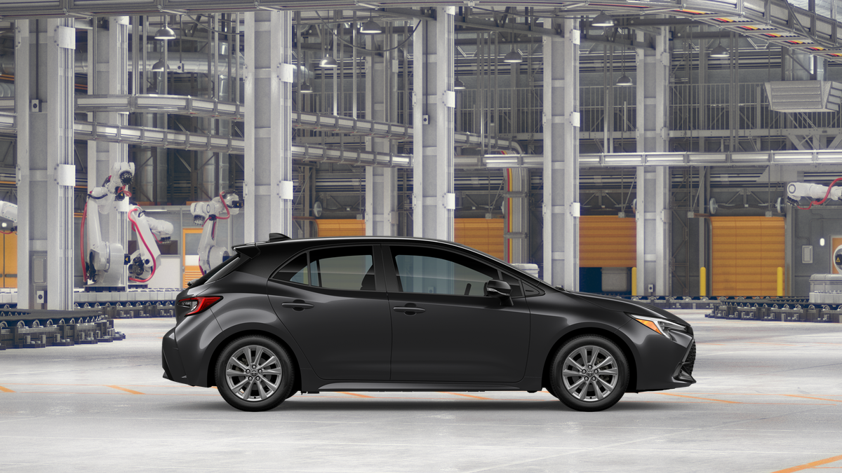 New 2026 Magnetic Gray Metallic with Midnight Black Metallic roof <sup>1</sup> Toyota  SE image 14