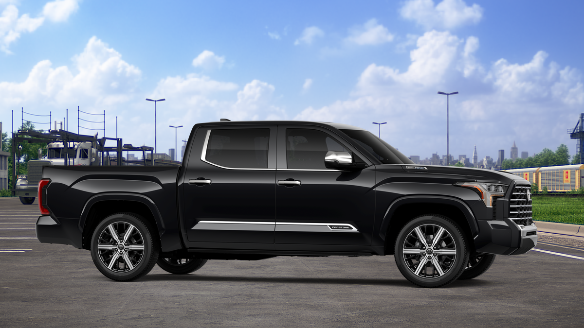 New 2026 Midnight Black Metallic Toyota Tundra Capstone image 15