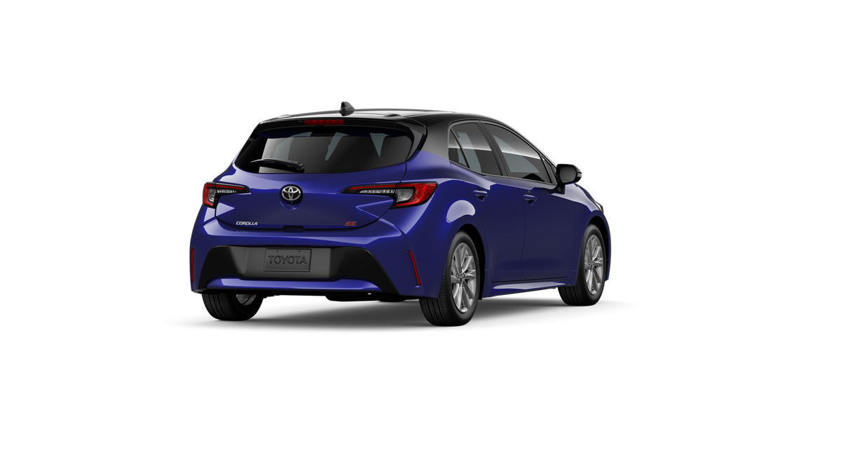 New 2026 Blue Crush Metallic with Midnight Black Metallic roof <sup>1</sup> Toyota  SE image 11