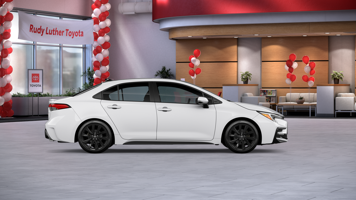 New 2026 Ice Cap with Midnight Black Metallic roof <sup>1</sup> Toyota  SE image 25