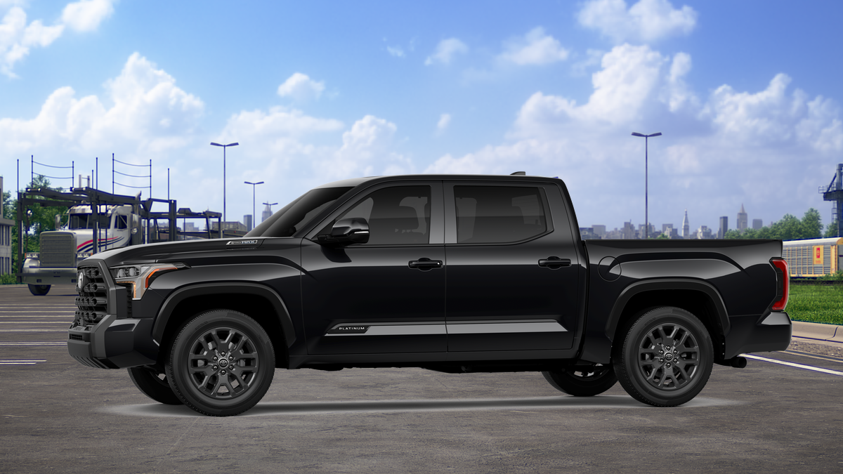 New Midnight Black Metallic 2026 Toyota Tundra Platinum for Sale