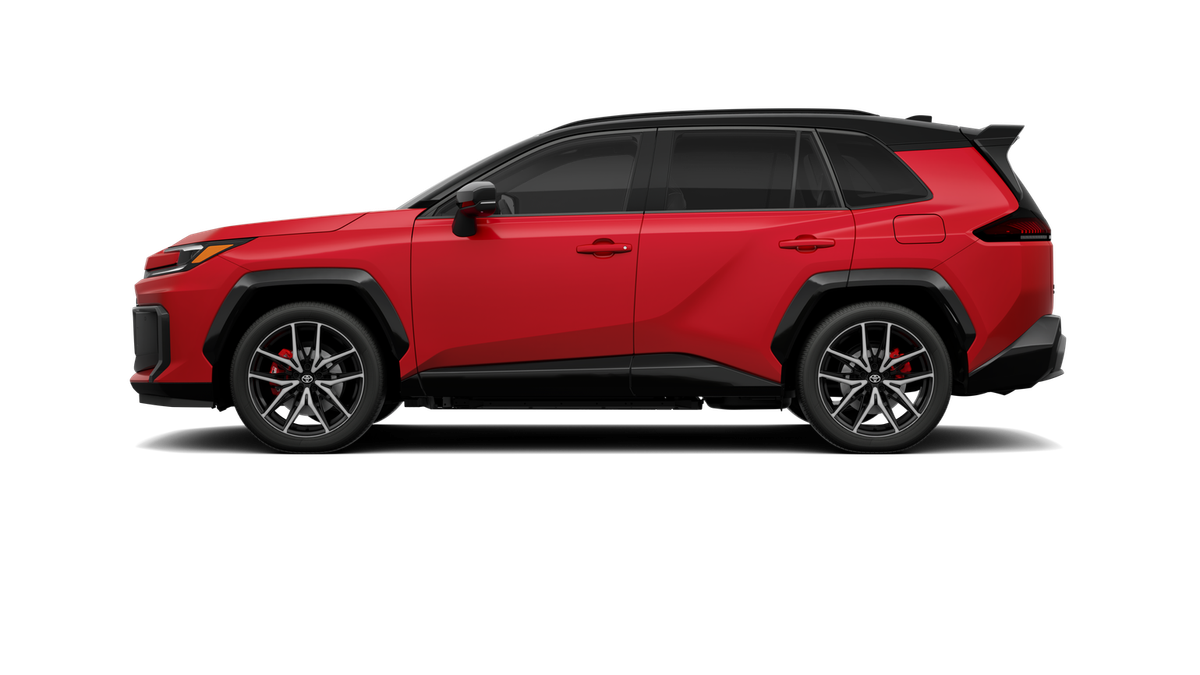 New 2026 Supersonic Red with Midnight Black Metallic roof <sup>1</sup> Toyota  GR SPORT image 6
