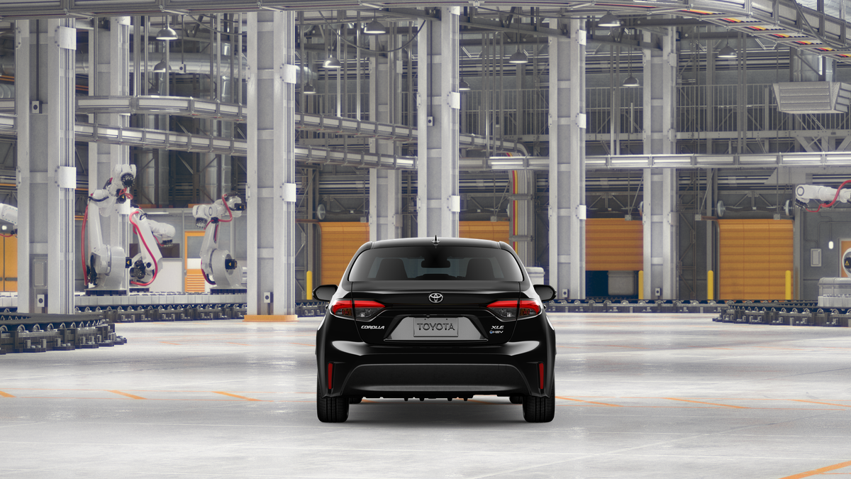 New Midnight Black Metallic 2026 Toyota Corolla XLE for Sale in