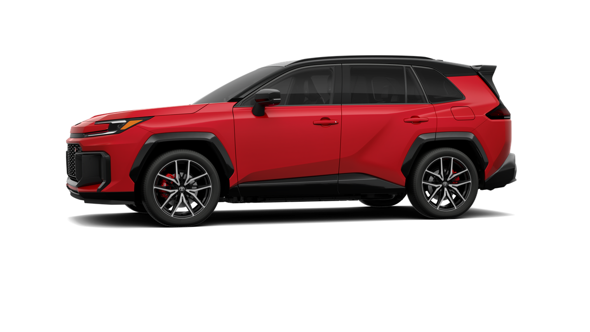 New 2026 Supersonic Red with Midnight Black Metallic roof <sup>1</sup> Toyota  GR SPORT image 5