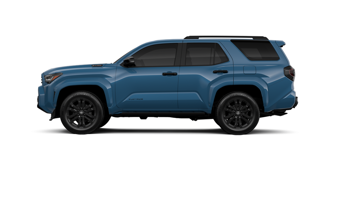 New 2026 Heritage Blue Toyota 4Runner Platinum image 6