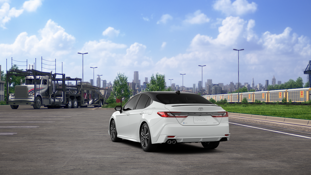 New 2027 Wind Chill Pearl with Midnight Black Metallic roof <sup>1</sup> Toyota  XSE image 9